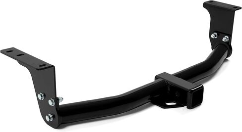 عائق مقطورة Ecotric Class 3 متوافق مع 2015-2024 Nissan Murano Tow Hitch 2 "استقبال مسحوق الفولاذ المطلي باللون الأسود -3500 رطل in Kuwait