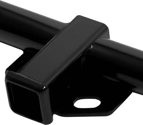عائق مقطورة Ecotric Class 3 متوافق مع 2015-2024 Nissan Murano Tow Hitch 2 "استقبال مسحوق الفولاذ المطلي باللون الأسود -3500 رطل in Kuwait
