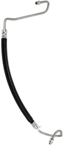 KarParts360 For Chevy Suburban 2016 17 18 19 2020 Power Steering Gear Inlet Hose | Black Cover | Made Of Steel/Rubber | Molded Hose Shape | 0.63 Inches/16 mm Fitting Thread Diameter in Saudi Arabia