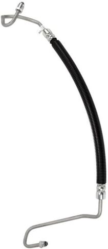 KarParts360 For Chevy Suburban 2016 17 18 19 2020 Power Steering Gear Inlet Hose | Black Cover | Made Of Steel/Rubber | Molded Hose Shape | 0.63 Inches/16 mm Fitting Thread Diameter in Saudi Arabia