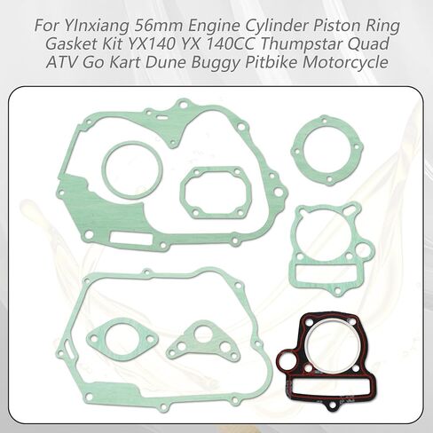 PowerMotor Engine Head Gasket Kit Presenting for Lifan YX140 140cc Pit Dirt Bike ATV Quad in Kuwait