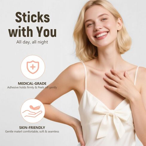 Nipple Covers for Women 2 Pairs - Reusable Silicone Sticky Nipple Covers No Show, Adhesive Pasties with Travel Case in Saudi Arabia