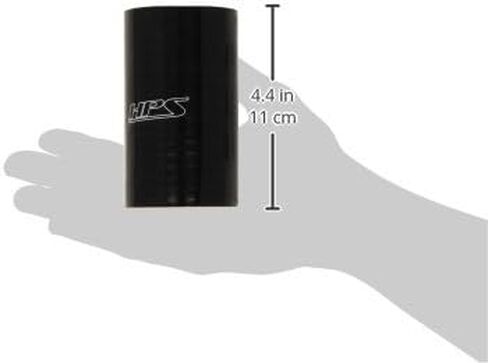 HPS HTSC-200-L4-BLK السيليكون عالية درجة الحرارة 4-ply خرطوم مقرن مستقيم ، 85 رطل / بوصة مربعة الضغط ، 4 "الطول ، 2" معرف ، أسود in Kuwait