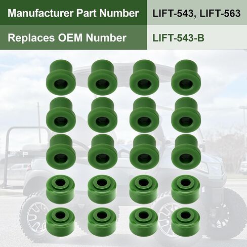 Replacement Bushing Kit LIFT-543, LIFT-563 Compatible with Club Car Precedent/Tempo/Onward with RHOX Lift in Saudi Arabia