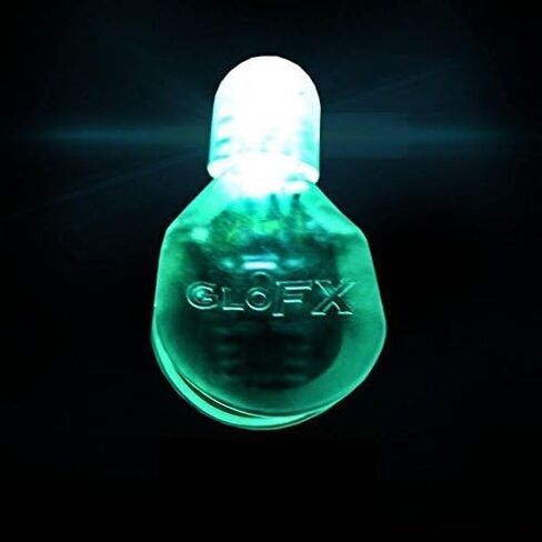 GLOFX LED قفازات الإضاءة | 9 أوضاع ، 34 لون و 1 مليون+ مجموعات | أضواء القفازات للمهرجانات والأزياء in Saudi Arabia