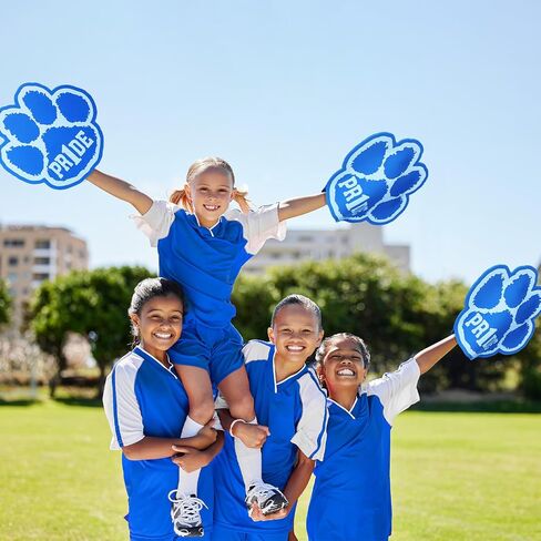 JECERY 6 PCS School Spirit PR1DE PAW 12 Inch Print Foam Foam Prid in Kuwait