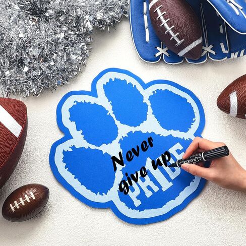 JECERY 6 PCS School Spirit PR1DE PAW 12 Inch Print Foam Foam Prid in Kuwait