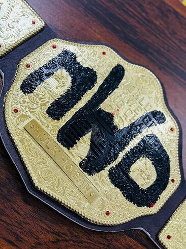 New Hollywood nwo Hulkkk Hogan Wrestling Wrestling Weightwight Praita Belt Belt Comple | حزام بطولة Hogann Wrestling نسخة طبق الأصل in Saudi Arabia