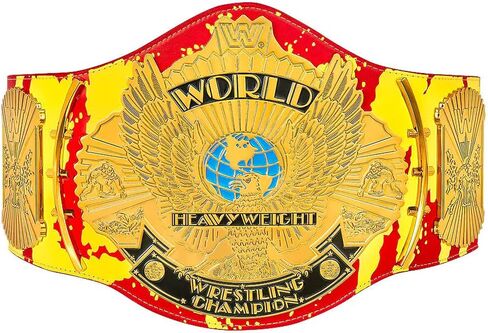 New Hulkk Hogan Wrestling Signature Series Championship Replica Title 2mm Belt - Greatest Legend Hogan Championship Belt 2mm Brass in Saudi Arabia