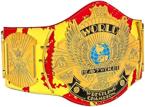 New Hulkk Hogan Wrestling Signature Series Championship Replica Title 2mm Belt - Greatest Legend Hogan Championship Belt 2mm Brass in Saudi Arabia