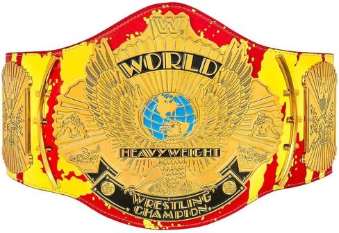 New Hulkk Hogan Wrestling Signature Series Championship Replica Title 2mm Belt - Greatest Legend Hogan Championship Belt 2mm Brass in Saudi Arabia