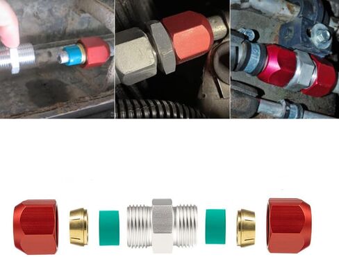 لصق خط 1/2 بوصة لخطوط الألمنيوم Dorman 800-642 لـ Chevy Suburban لـ GMC Yukon لأدوات إصلاح AC Jeep in Saudi Arabia