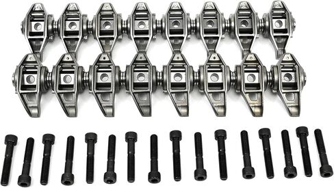 Michigan Motorsports LS3 Rocker Arms - With Bronze Trunion Bushing Kit Installed -Fits L99 L76 L92 LS9 LSA in Saudi Arabia