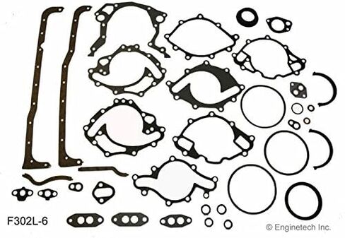 ReRing Kit w/Full Gasket Set Rings Bearings FITS: 1987-1995 Ford Car 302 5.0L V8 (Except HO/Cobra) in Saudi Arabia