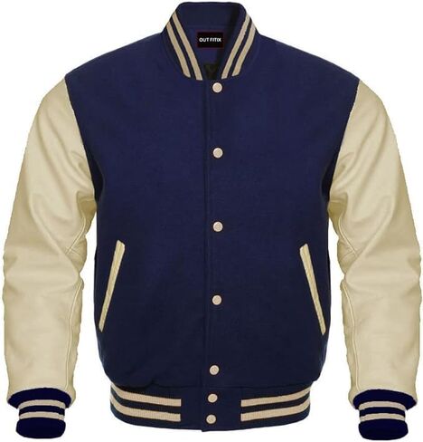 Mount Helicon Black Baseball Bomber Varsity Jacket Men-Plain Varsity Letterman Jackets Men Leather Sleeves-Vintage Racing in Saudi Arabia