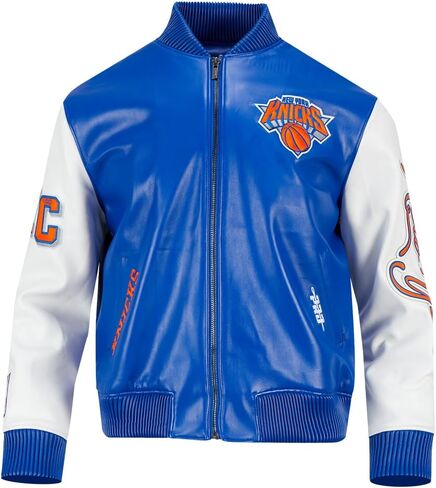 Mens NBA City Signature Leather Jacket in Saudi Arabia