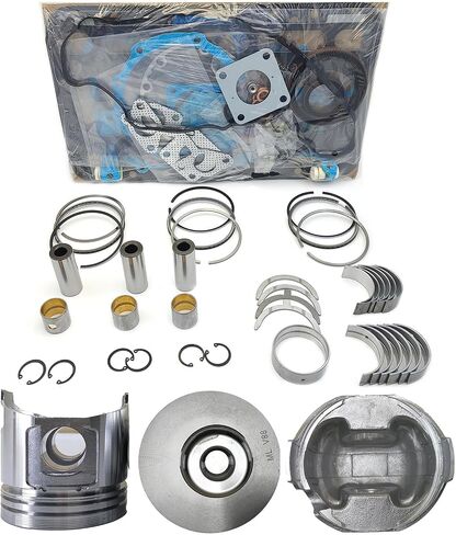 3TNV88 Engine Overhaul Rebuild Kit (No cylinder liner and valve) for Yanmar 3TNV88 3TNV88C 3TNV88-QTB 3TNV88-M Engine John Deere 27D 35D 35G F1565 2720 3320 3032E in Saudi Arabia