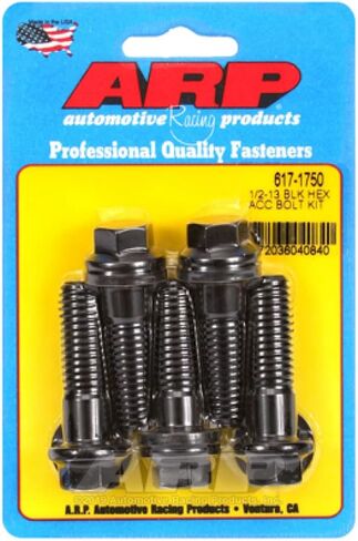 ARP HEX BOLT KIT 1/2-13 × 1.750 أكسيد أسود 5/PKG in Kuwait