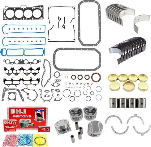 DNJ EK925 Engine Rebuild Kit for 1985-1987 Toyota Corolla MR2 1.6L L4 16V DOHC 1587cc in Saudi Arabia