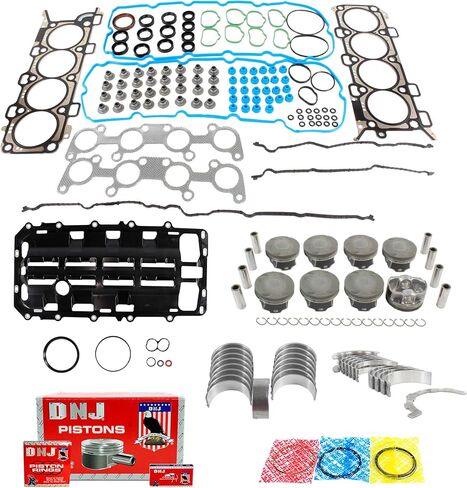 DNJ EK4299 مجموعة إعادة بناء المحرك لعام 2011-2014 FORD F-150 5.0L V8 32V DOHC 4951CC in Saudi Arabia