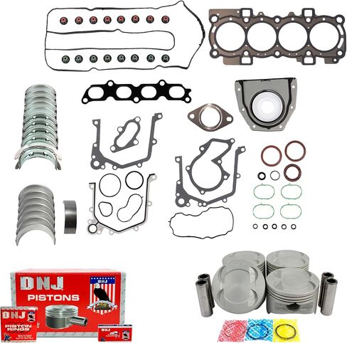 DNJ EK4313 Engine Rebuild Kit for 2011-2019 Ford Fiesta 1.6L L4 16V DOHC 1596cc in Saudi Arabia