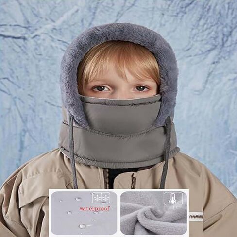 Women Men Winter Trappers Trooper Hat Windproof Hat 3in 1 Ear Protection Scarf Balaclava Winter Hats Ski Mask Ushanka in Saudi Arabia