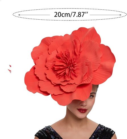 قبعة fascinator womens خمر كوكتيل الرأس يتوهم الحفلات ملابس الرأس القبعات الكنيسة 20s القبعة الفيكتورية in Kuwait