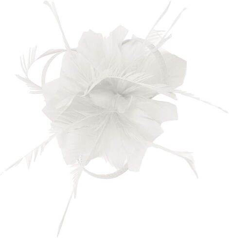 Womens Fascinator Hat Fancy Dress Hair Clip 2025 Spring Headwear Cocktail Church Hats Carnival Costumes in Saudi Arabia