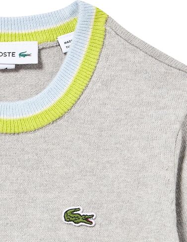 Lacoste Kids' Cotton/Merino Blend Sweater in Saudi Arabia