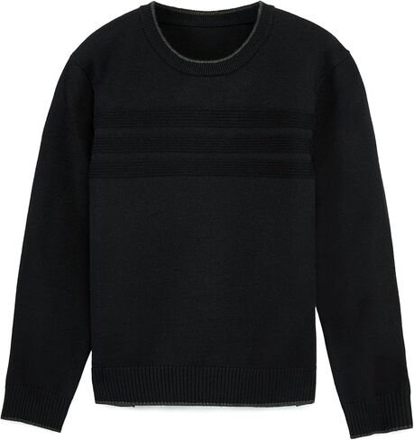 RAW X (4-12) Long Sleeve Crew Neck Knit Sweater for Kids and Boys, Big Kids Knit Sweater for Fall and Winter in Saudi Arabia