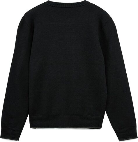 RAW X (4-12) Long Sleeve Crew Neck Knit Sweater for Kids and Boys, Big Kids Knit Sweater for Fall and Winter in Saudi Arabia