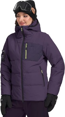 Women's Puffer Jacket Warm Winter Down Jacket Waterproof Hooded Parka Coats Thicken Insulated Outerwear in Saudi Arabia