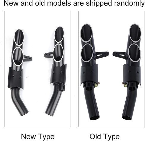 Stainless Steel MidPipe, Tail Pipe, Motorcycle Tip, Kit for Z1000 2010-2016. Maximum Output, Outstanding Sound, Dependable Anti Black Design in Saudi Arabia