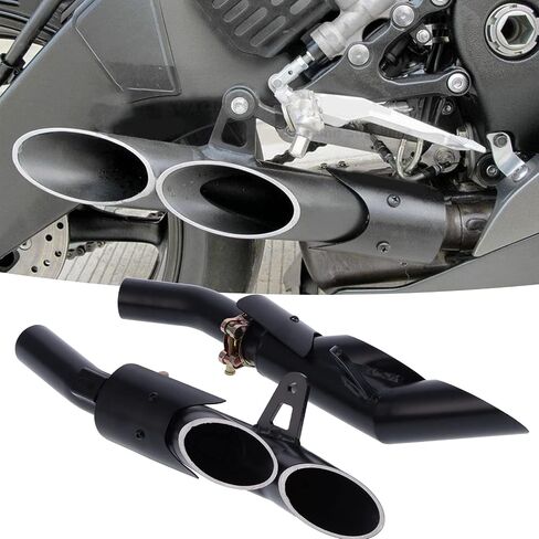 Stainless Steel MidPipe, Tail Pipe, Motorcycle Tip, Kit for Z1000 2010-2016. Maximum Output, Outstanding Sound, Dependable Anti Black Design in Saudi Arabia