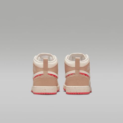Air Jordan 1 Mid SE (PS) "Desert/Fusion Red Pale Ivory" in Saudi Arabia