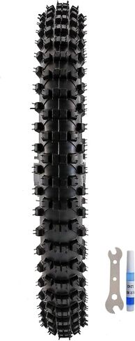 19" Front Wheel Assembly for Pit Pro Trail Dirt Bikes - Includes 1.6 x 19 Rim, 70/100-19 Knobby Tire, Inner Tube, and 240mm Disc Rotor - Fits 15mm Axle in Saudi Arabia