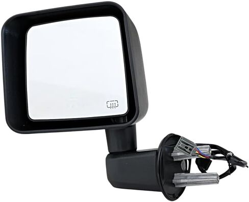 For Jeep Wrangler 2011 2012 2013 Power Heated Textured Black Side Door View Mirror Passenger Right in Kuwait