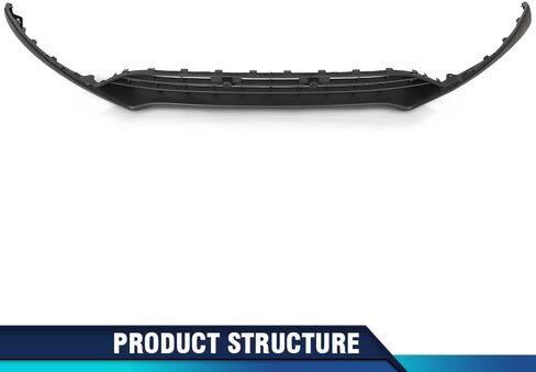 PIT66 PIT66 MONTER LOMER LOWER VALANCE PANK GRILL متوافق مع Ford Focus S SE Titanium 2015-2016/FITS FORD FOCUS S SE SE SEL TITANIUM 2017-2018 F1EZ17626A ، F1EZ17626ALE ، FO1095266 in Saudi Arabia