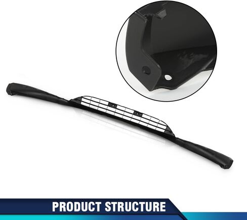 PIT66 PIT66 MONTER LOMER LOWER VALANCE PANK GRILL متوافق مع Ford Focus S SE Titanium 2015-2016/FITS FORD FOCUS S SE SE SEL TITANIUM 2017-2018 F1EZ17626A ، F1EZ17626ALE ، FO1095266 in Saudi Arabia