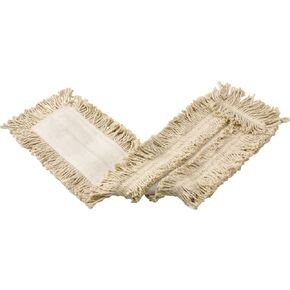 Rubbermaid Commercial Continous 40-Foot Roll, Cut to Length Dust Mop, White, 100% Recycled, Convenient Fit for Any Mop Frame