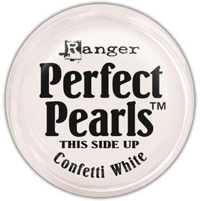Ranger Perfect Pearls Pigment Powder .25oz, Confetti White