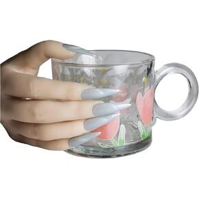 pointed nails Cat's Eye Press-On Nails with Gradual Design and UV Gel Treatment cyan silver in Kuwait