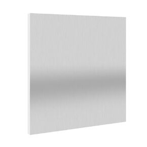 2 Pack 12 x 6 Inch 1/4 Inch Thick, 6061 T6 Aluminium Metal Sheet, Aluminum Sheet Plate Flat Stock, Flat Plain Plate Panel Finely Polished and Deburred, by GENHAKON.