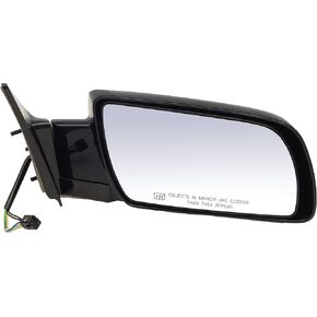 Dorman 955-1158 Passenger Side Power Door Mirror - Heated / Folding Compatible with Select Chevrolet / GMC Models, Black