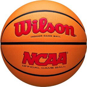 WILSON NCAA Evo NXT Official Indoor Game Basketballs - Sizes 6 and 7
