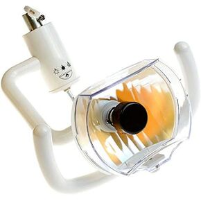 50W Dental Halogen Oral Exam Lamp Shadowless Light 22mm for Dental Unit Chair