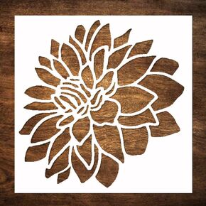 DLY LIFESTYLE You are My Sunshine Stencil - Sunflower Design - 8x6 Inches - Reusable DIY Art & Craft Stencil for Wood, Canvas, Paper, Fabric, Walls & Furniture
