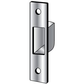 Pro-Lok High Security Box Strike Plate (Brass Finish)