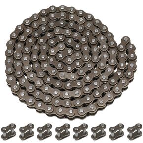 GREHUA 25H Chain 132 Link for Razor MX500 MX650 Dirt Rocket RSF650 SX350 SX500 SX650 Mcgrath Electric Motocross Dirt Bike XRF500 Mini Moto Motorcycle Heavy Duty Parts