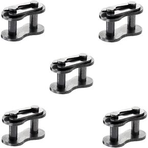 5pcs 428 Drive Chain Repair Master Connector Split Link Compatible with 50cc 70cc 90cc 110cc 125cc ATV Quad Scooter Motorcycle Go Kart Chopper Moped Pit Dirt Pocket Mini Bike XR50 CRF50